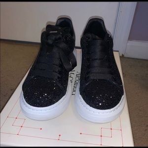 Alexander McQueen glitter sneakers